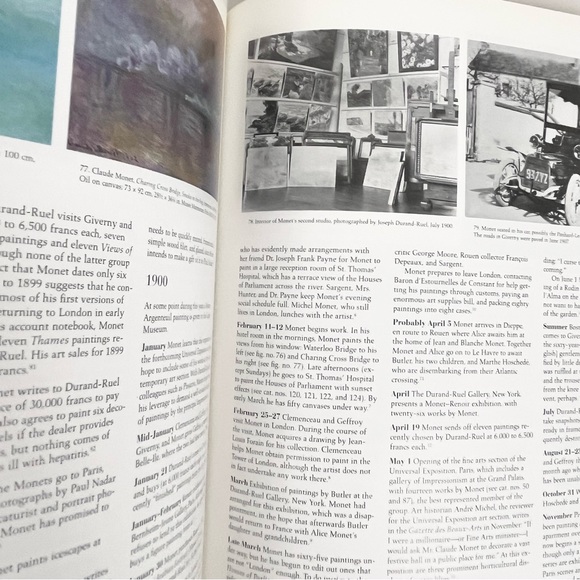 Artist Book Claude Monet 1840-1926 Paperback Art Institute of Chicago - Picture 15 of 16